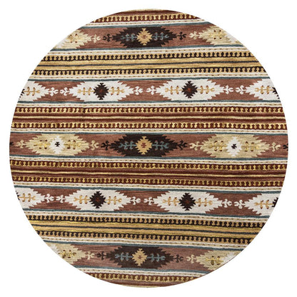 Hand Tufted Cut Pile Wool Rug, 8' x 8'