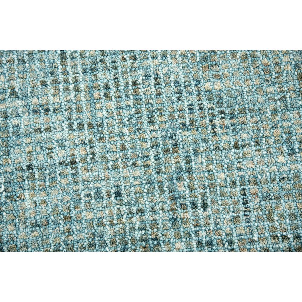 Hand Tufted Cut & Loop Pile Wool Rug, 2'6" x 8'