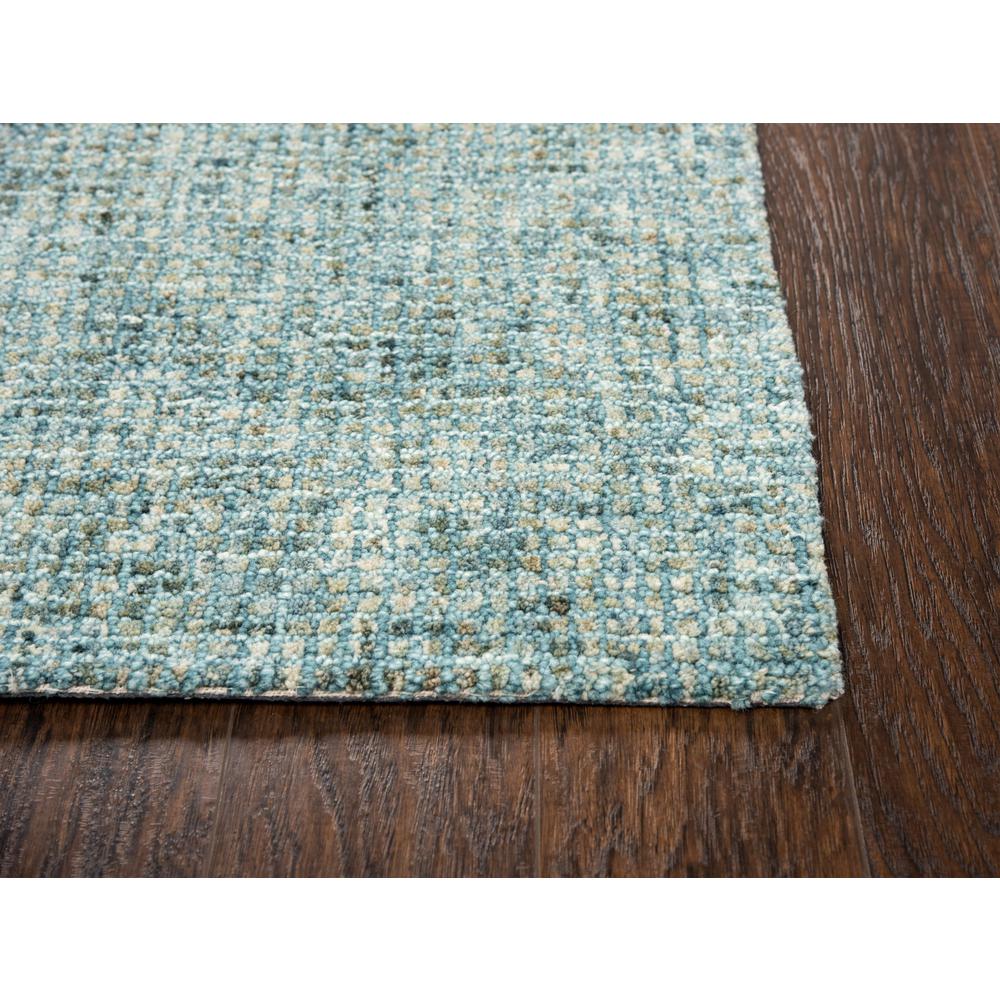 Hand Tufted Cut & Loop Pile Wool Rug, 2'6" x 8'