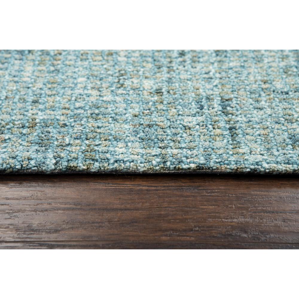 Hand Tufted Cut & Loop Pile Wool Rug, 2'6" x 8'