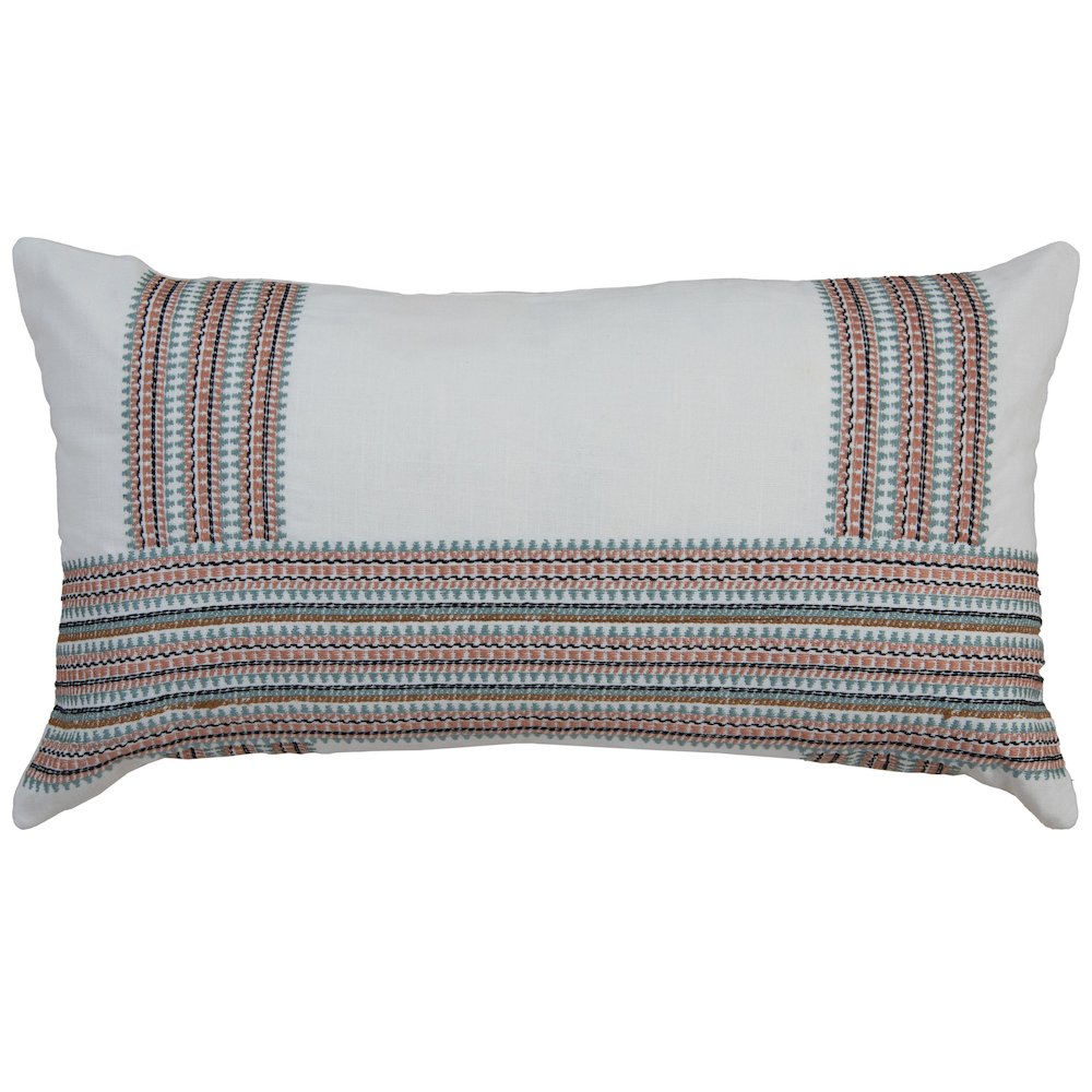 Transitional  14" x 26" Down Filled Pillow