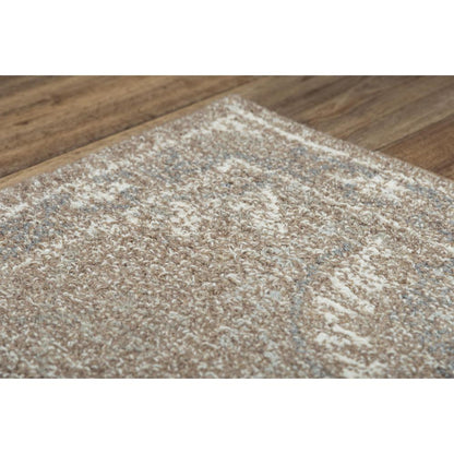 Hand Tufted Loop Pile Wool Rug, 8'9" x 11'9"