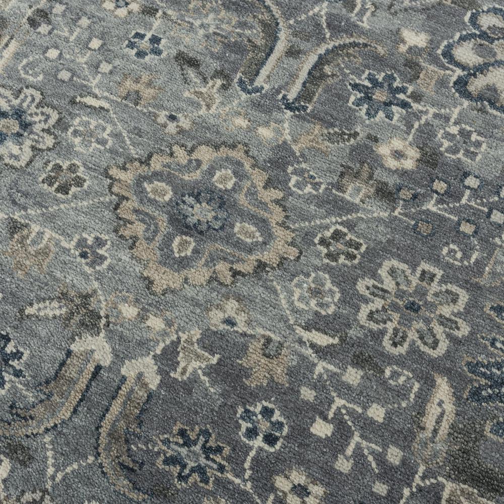 Hand Knotted Cut Pile Hand Spun Wool/ Tencel Rug, 9' x 12'