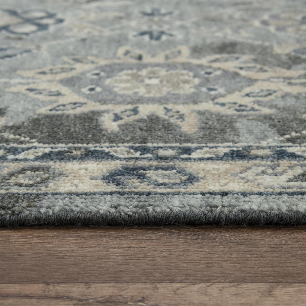 Hand Knotted Cut Pile Hand Spun Wool/ Tencel Rug, 9' x 12'