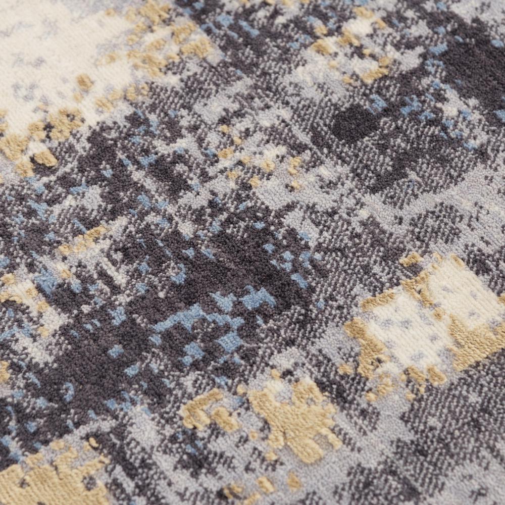 Hybrid Cut Pile NZ Wool/ Tencel Blend Rug, 2'6" x 10'