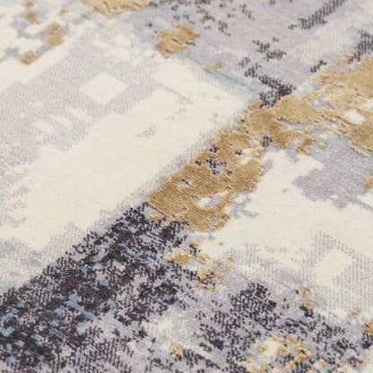Hybrid Cut Pile NZ Wool/ Tencel Blend Rug, 2'6" x 10'