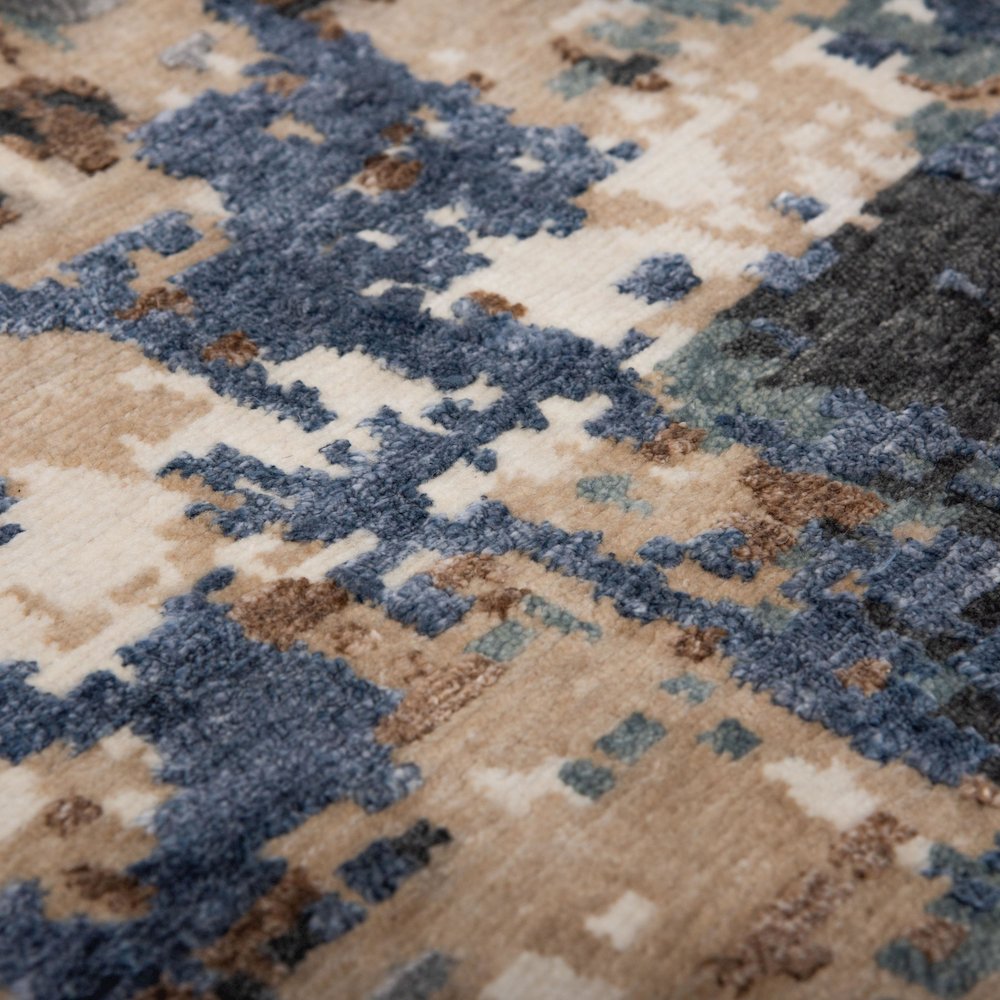 9' x 12' Cut Pile Hand Knotted Rug
