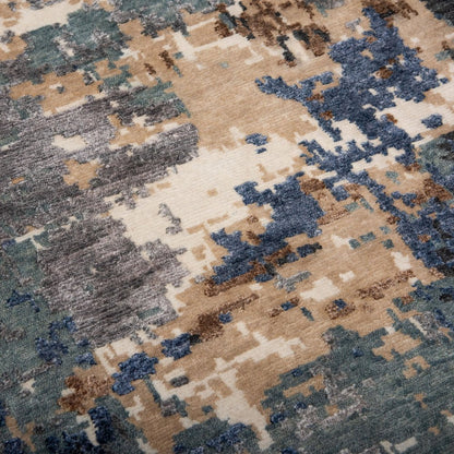 9' x 12' Cut Pile Hand Knotted Rug