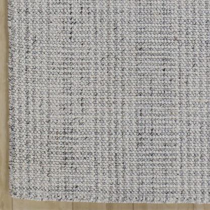Casual Solid 9' x 12' Rug, Gray