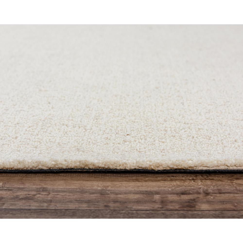 Hand Tufted Loop Pile Wool Rug, 5' x 8'