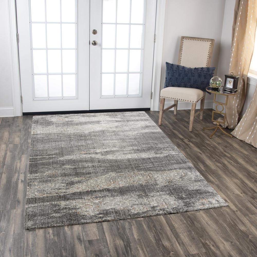 Machine/Hybrid Cut Pile Recycled Polyester Rug, 9' x 12'