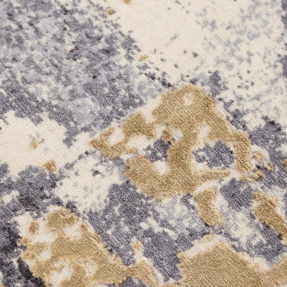Hybrid Cut Pile NZ Wool/ Tencel Blend Rug, 5' x 8'
