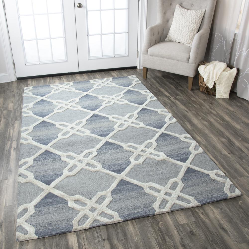 2' x 8' Hand-Tufted Rectangle Runner