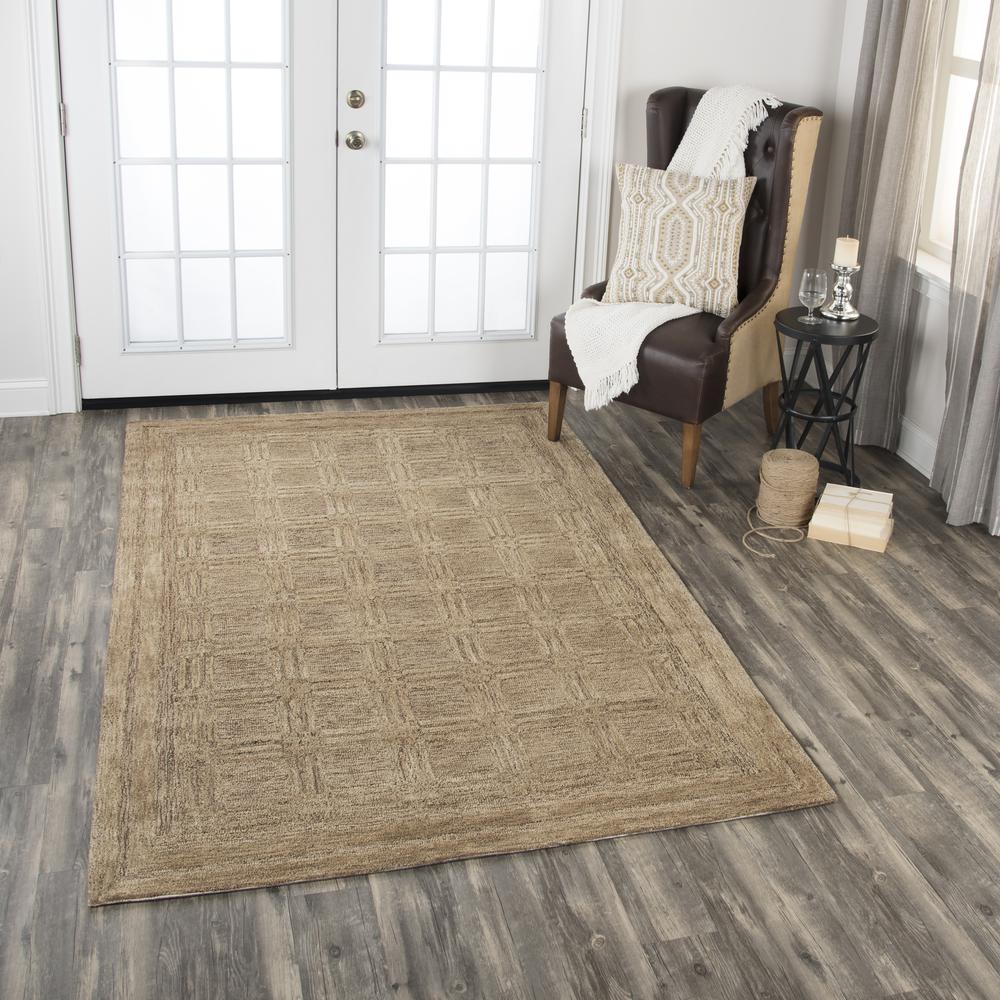 5' x 8' Hand-Tufted Rectangle Rug