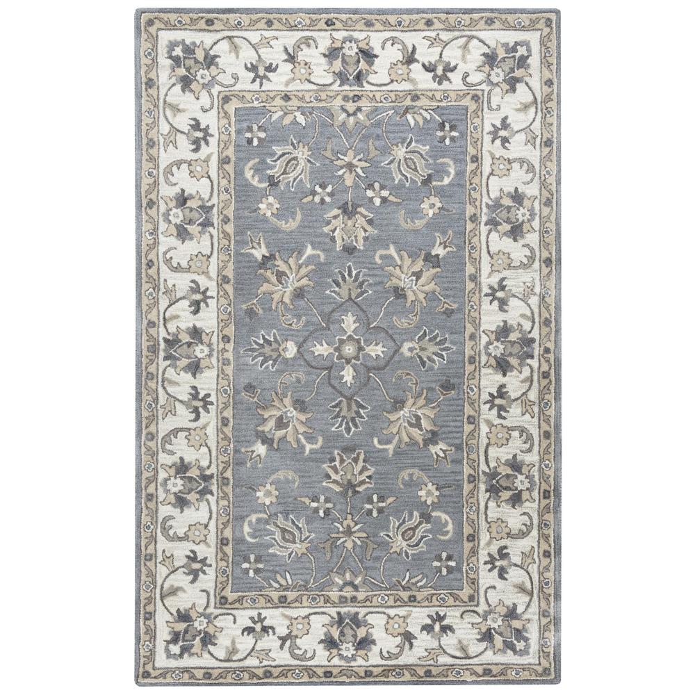 Hand Tufted Cut Pile Wool Rug, 6'6" x 9'6"