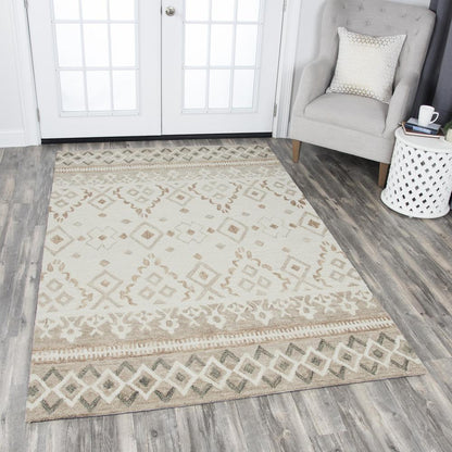 8' x 10' Hand-Tufted Rectangle Rug