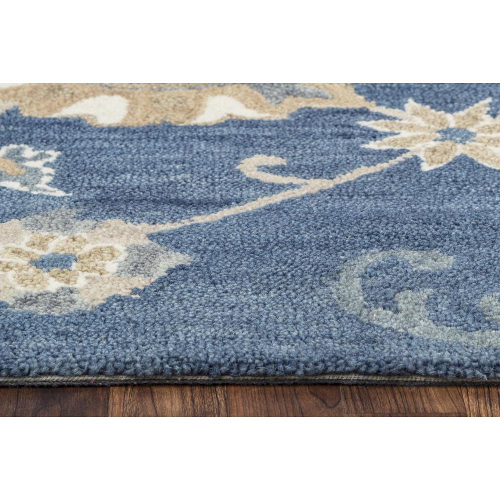 Hand Tufted Cut Pile Wool Rug, 2'6" x 10'