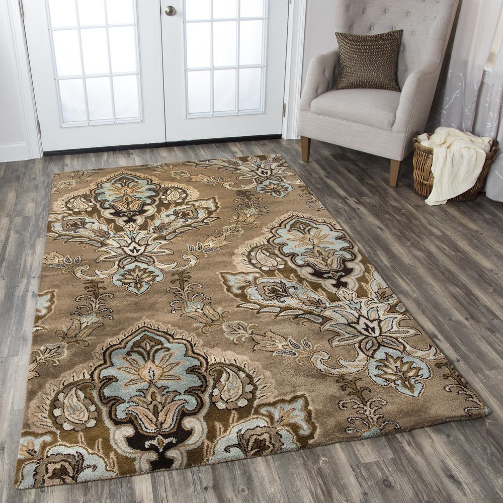 5' x 8' Hand-Tufted Rectangle Rug