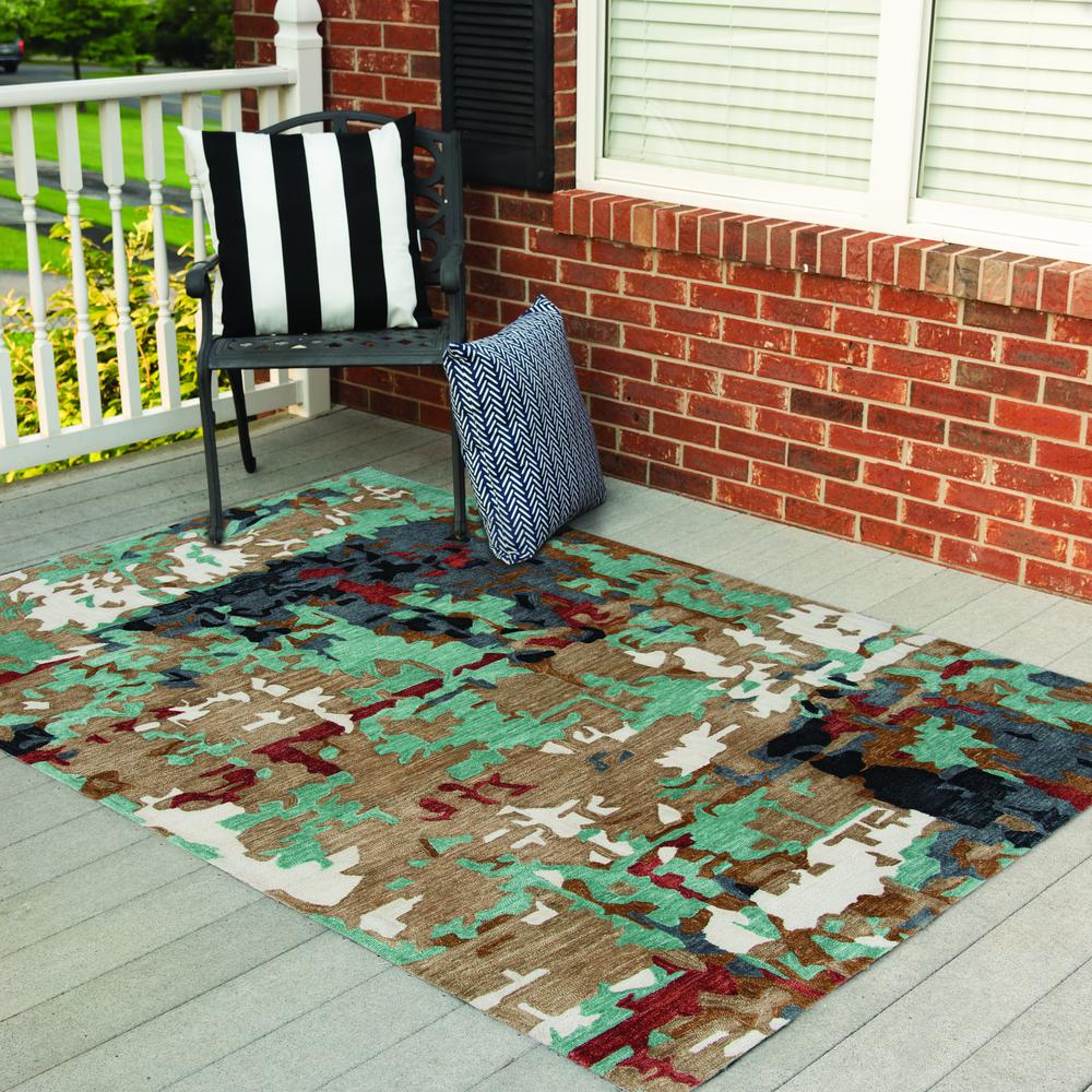 8' x 10' Hand-Tufted Rectangle Rug