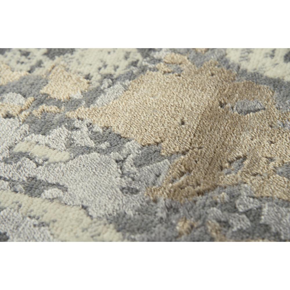 Hybrid Cut Pile Wool/ Tencel Rug, 8' x 10'