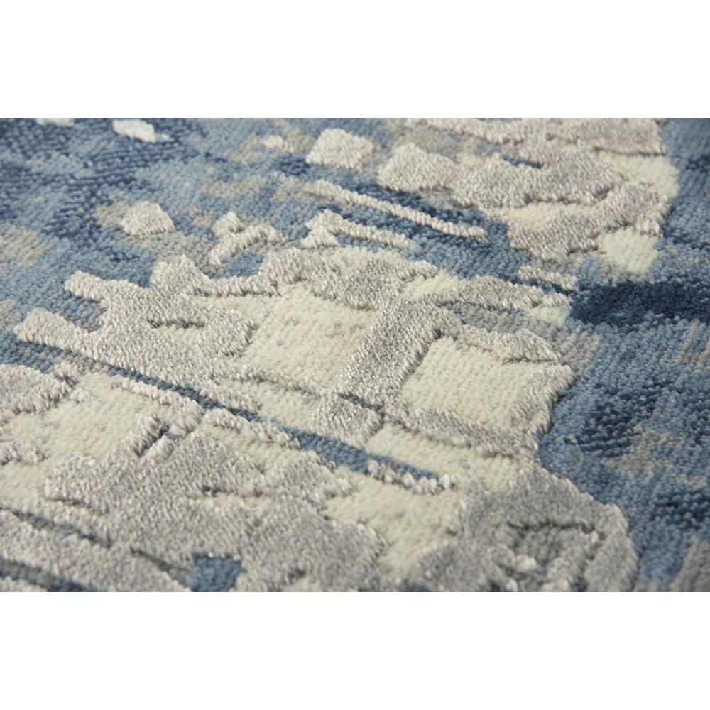 Hybrid Cut Pile Wool/ Tencel Rug, 8' x 10'