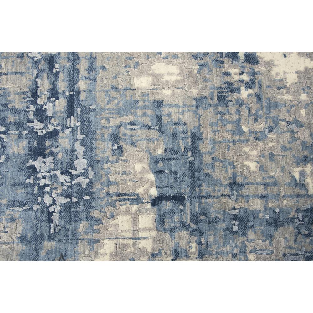 Hybrid Cut Pile Wool/ Tencel Rug, 8' x 10'