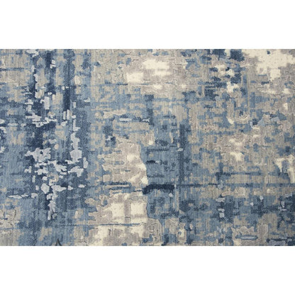 Hybrid Cut Pile Wool/ Tencel Rug, 8' x 10'