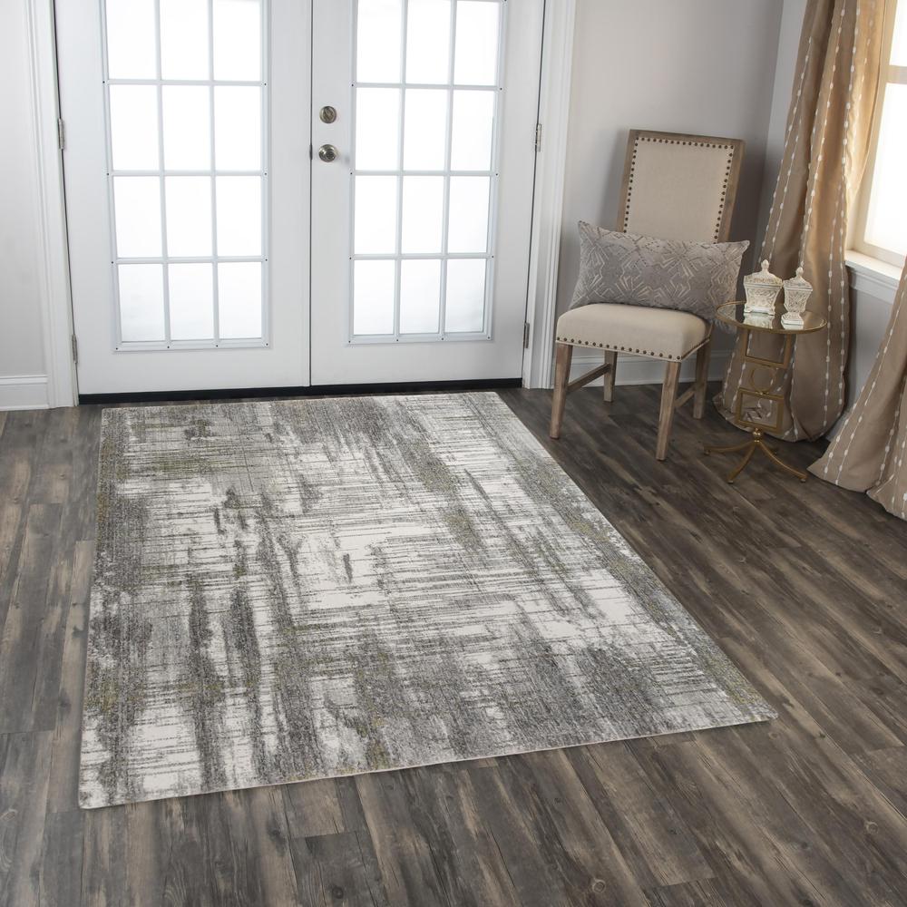 Machine/Hybrid Cut Pile Recycled Polyester Rug, 10' x 13'