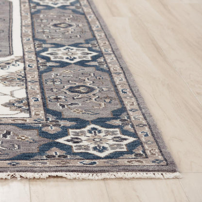 Hand Knotted Cut Pile Wool Rug, 10' x 14'