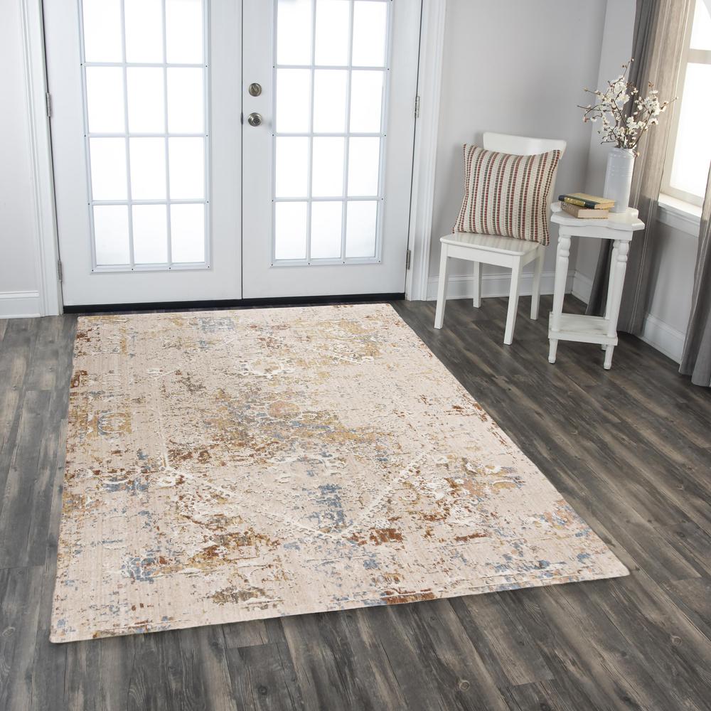 Machine/Hybrid Cut Pile Recycled Polyester Rug, 10' x 13'