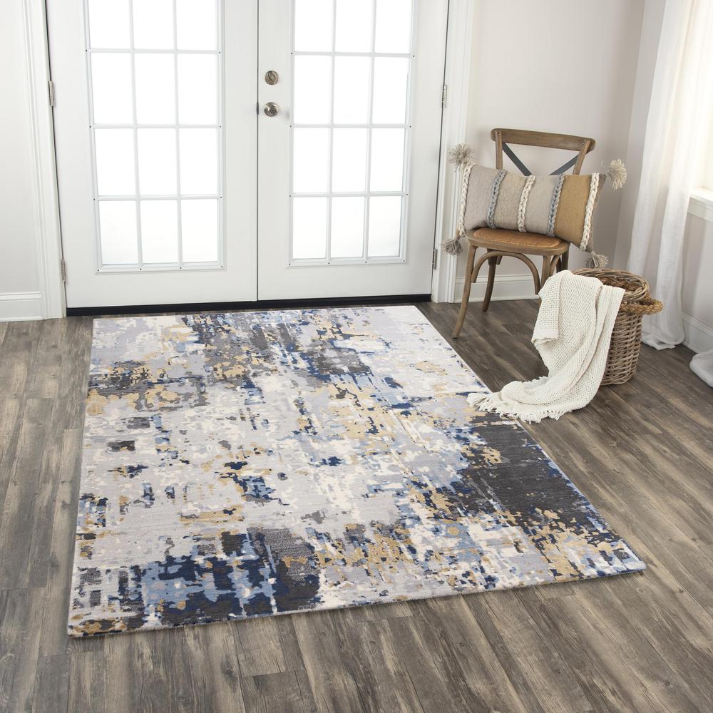 Hybrid Cut Pile NZ Wool/ Tencel Blend Rug, 9' x 12'