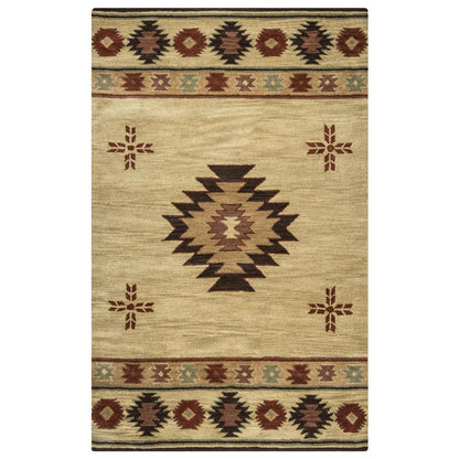 Hand Tufted Cut Pile Wool Rug, 8' x 10'