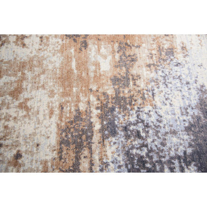 Red Wool Rug with Contemporary Cut Pile Design, 9x12 Feet for Indoor Use