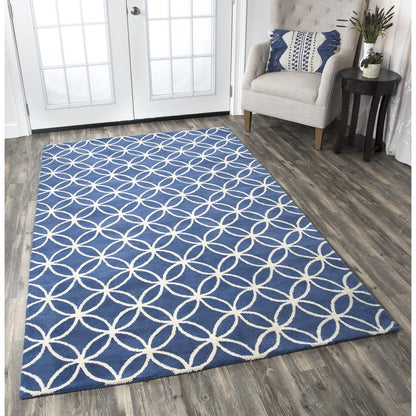 7' x 10' Hand-Tufted Rectangle Rug