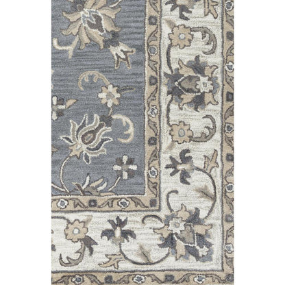 Hand Tufted Cut Pile Wool Rug, 6'6" x 9'6"