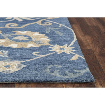 Hand Tufted Cut Pile Wool Rug, 8' x 10'