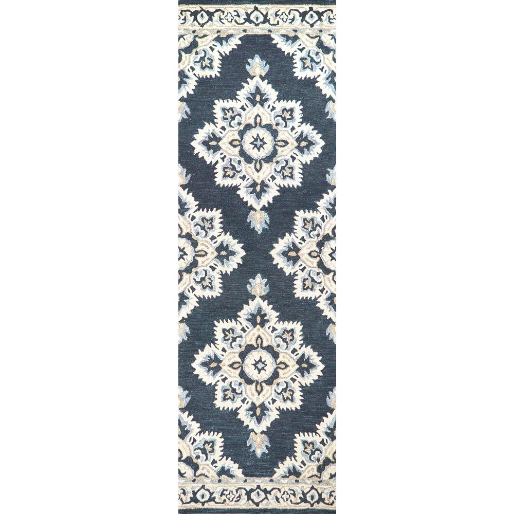 2' x 8' Hand-Tufted Rectangle Runner