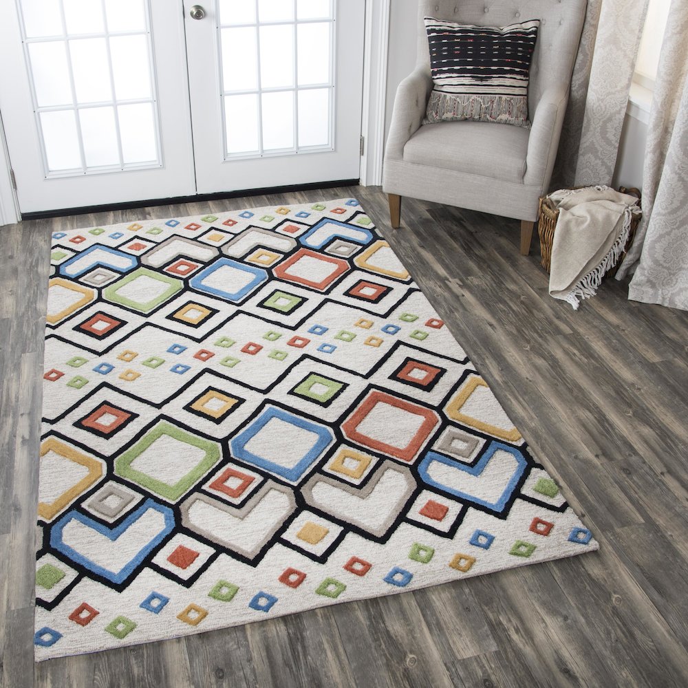 8' x 10' Hand-Tufted Rectangle Rug