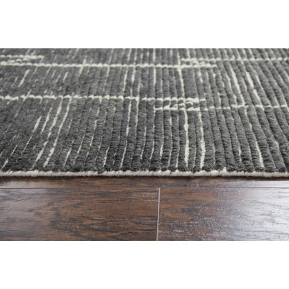 Nile Gray 8'9" x 11'9" Hand-Knotted Rug- NI1004
