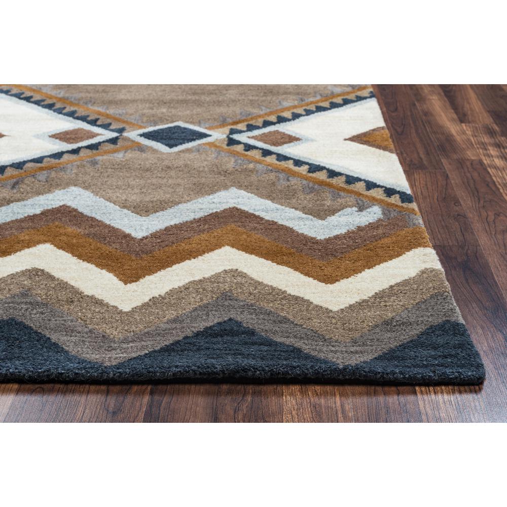 Hand Tufted Cut Pile Wool Rug, 2'6" x 8'