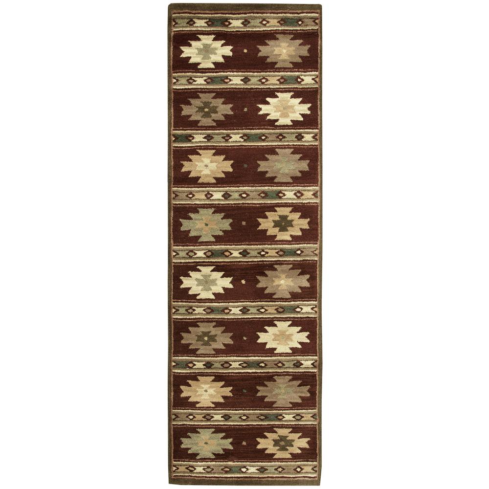 2' x 8' Hand-Tufted Rectangle Runner