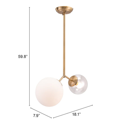 Constance Ceiling Lamp Brass