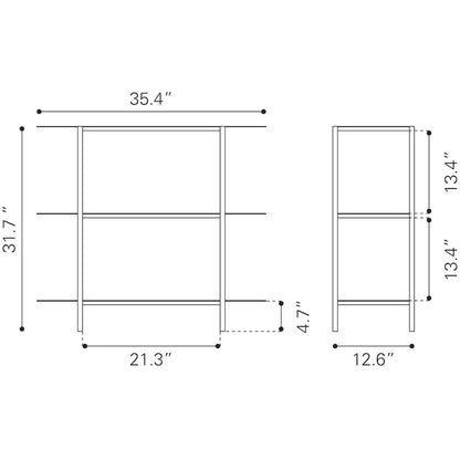 Tre Console Table Blue