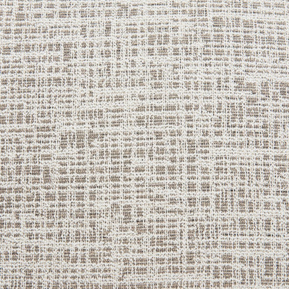 Accent Chair, Beige Frost Fabric, Forged Steel Legs