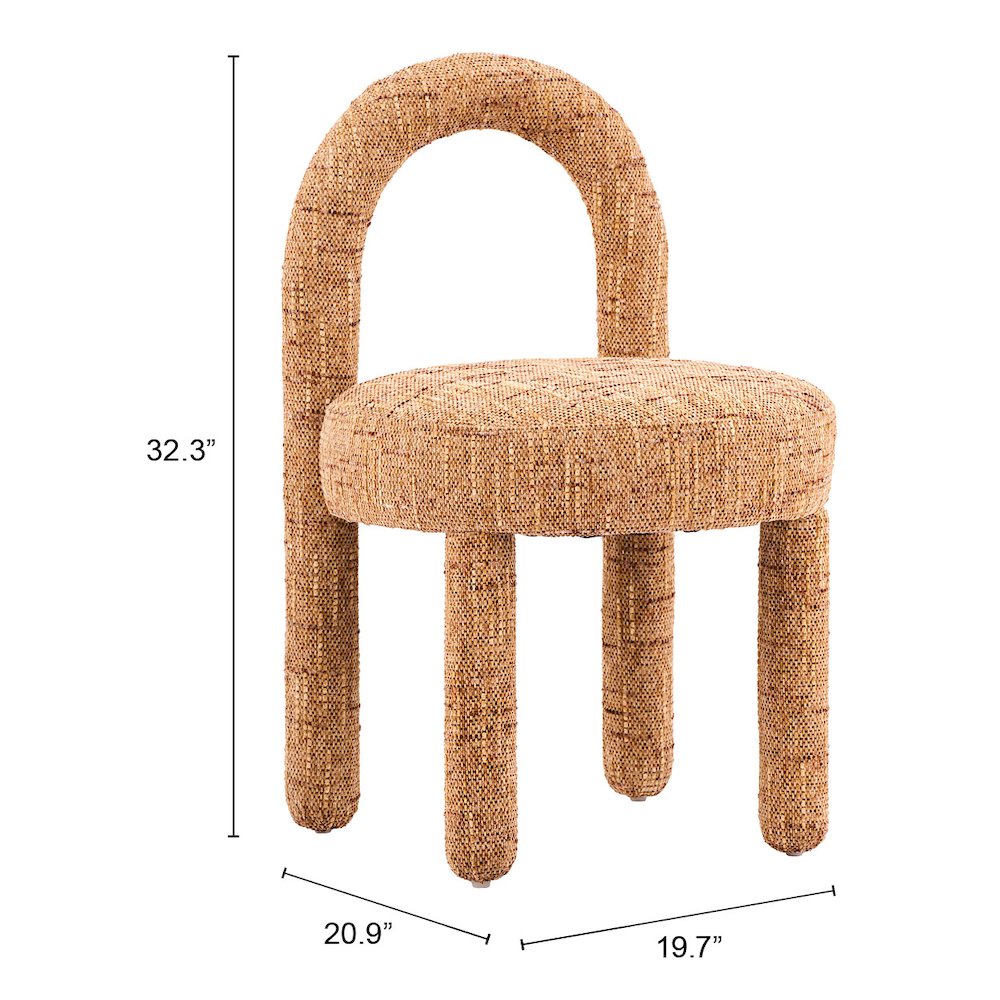Curco Dining Chair (Set of 2) Brown