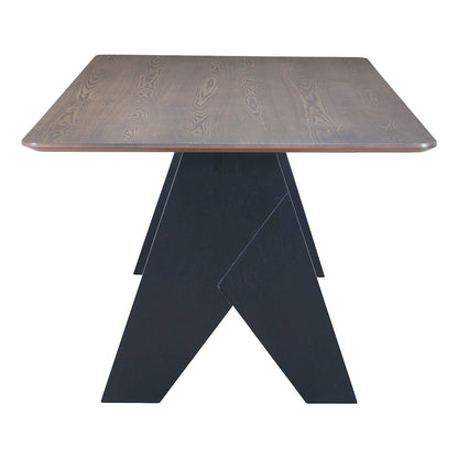 Lisse Rectangular Dining Table Espresso
