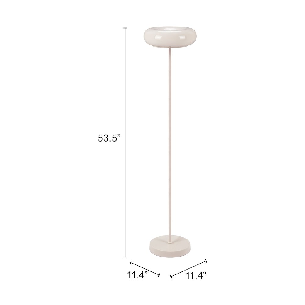 Munk Floor Lamp Beige