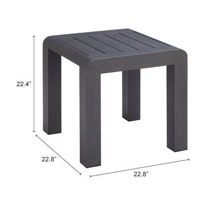 Rolig Side Table Black