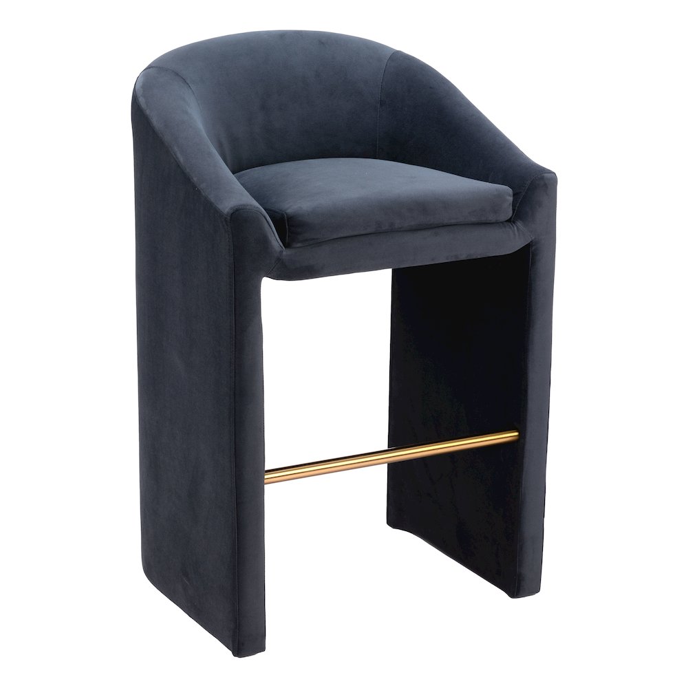 Emas Barstool Midnight Gray