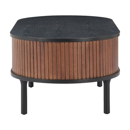 Koriana Coffee Table Black & Walnut
